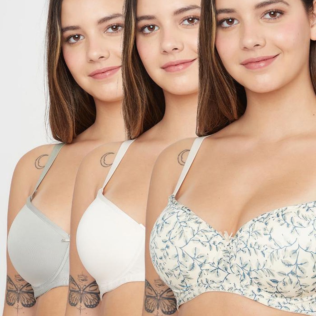 KAYSER - Pack 3X  Sosten Soft Microfibra P350024-VER Kayser - Verde