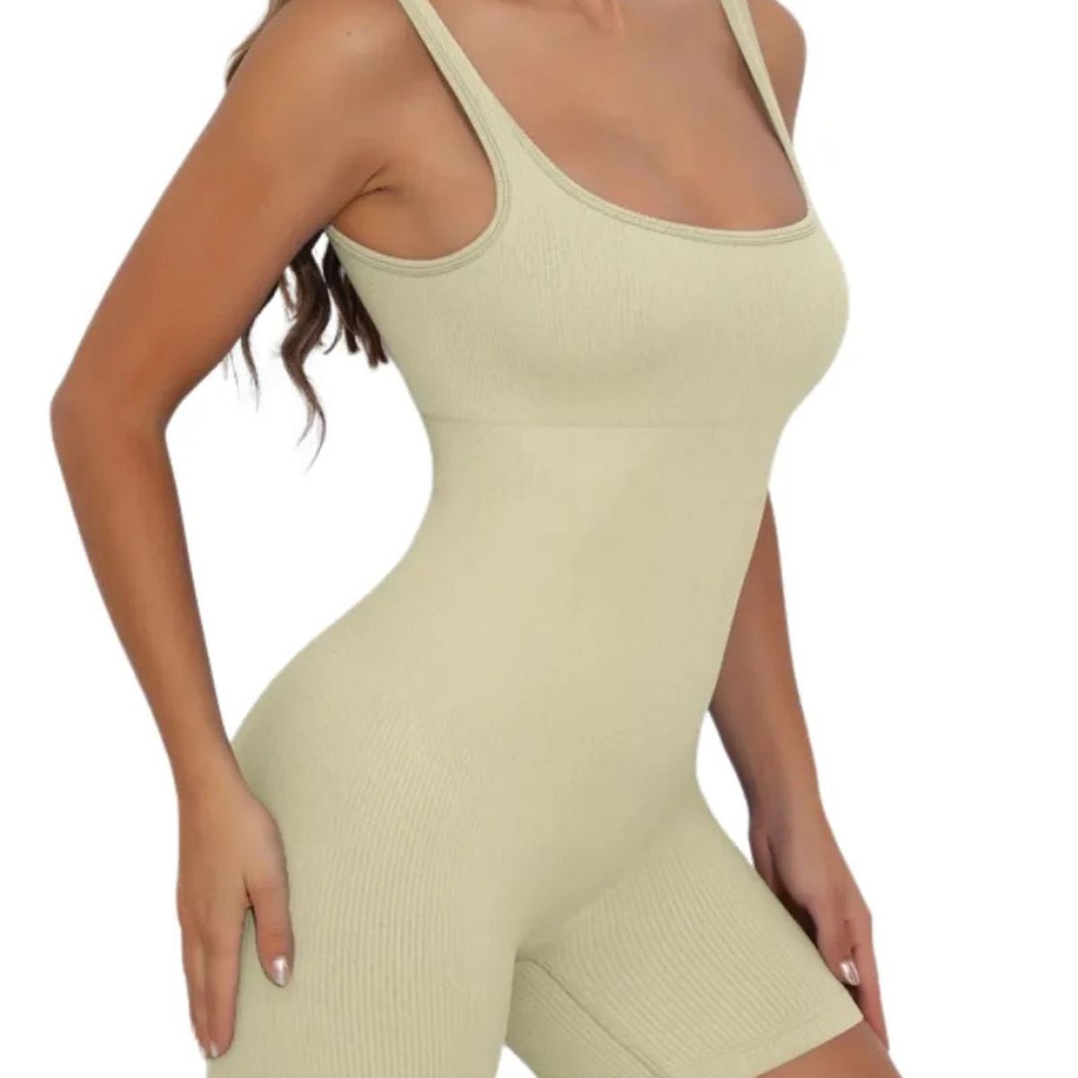 LOOK SHOP - Enterito Fitness Body Modelador Mono Una Pieza Jumpsuit Y02