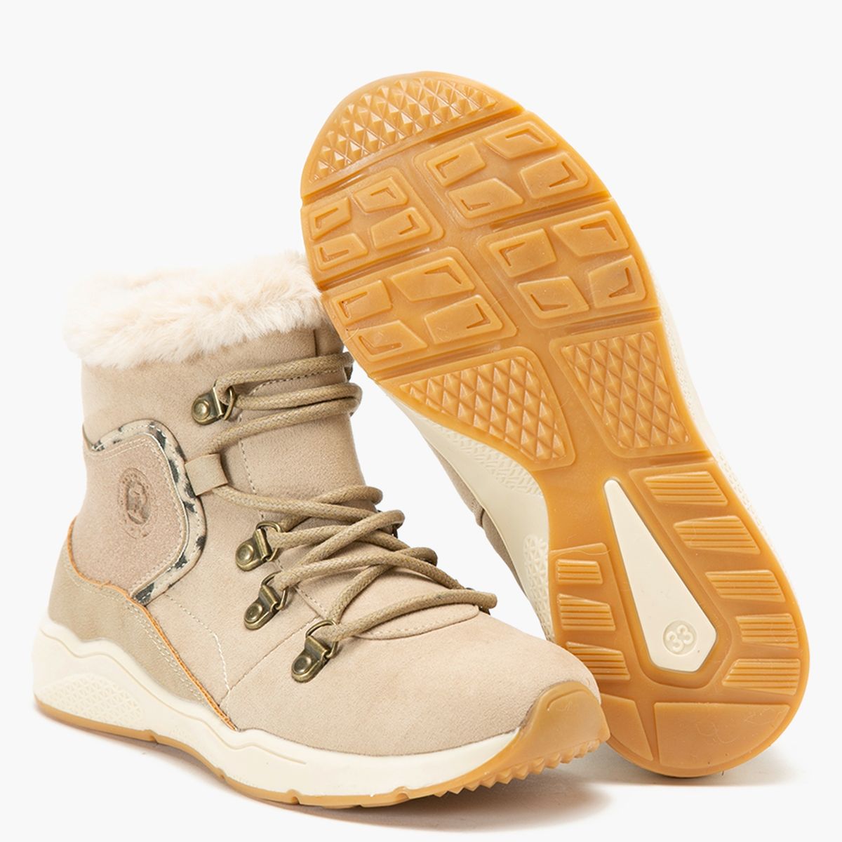 PANAMA JACK - Botín Niña Beige