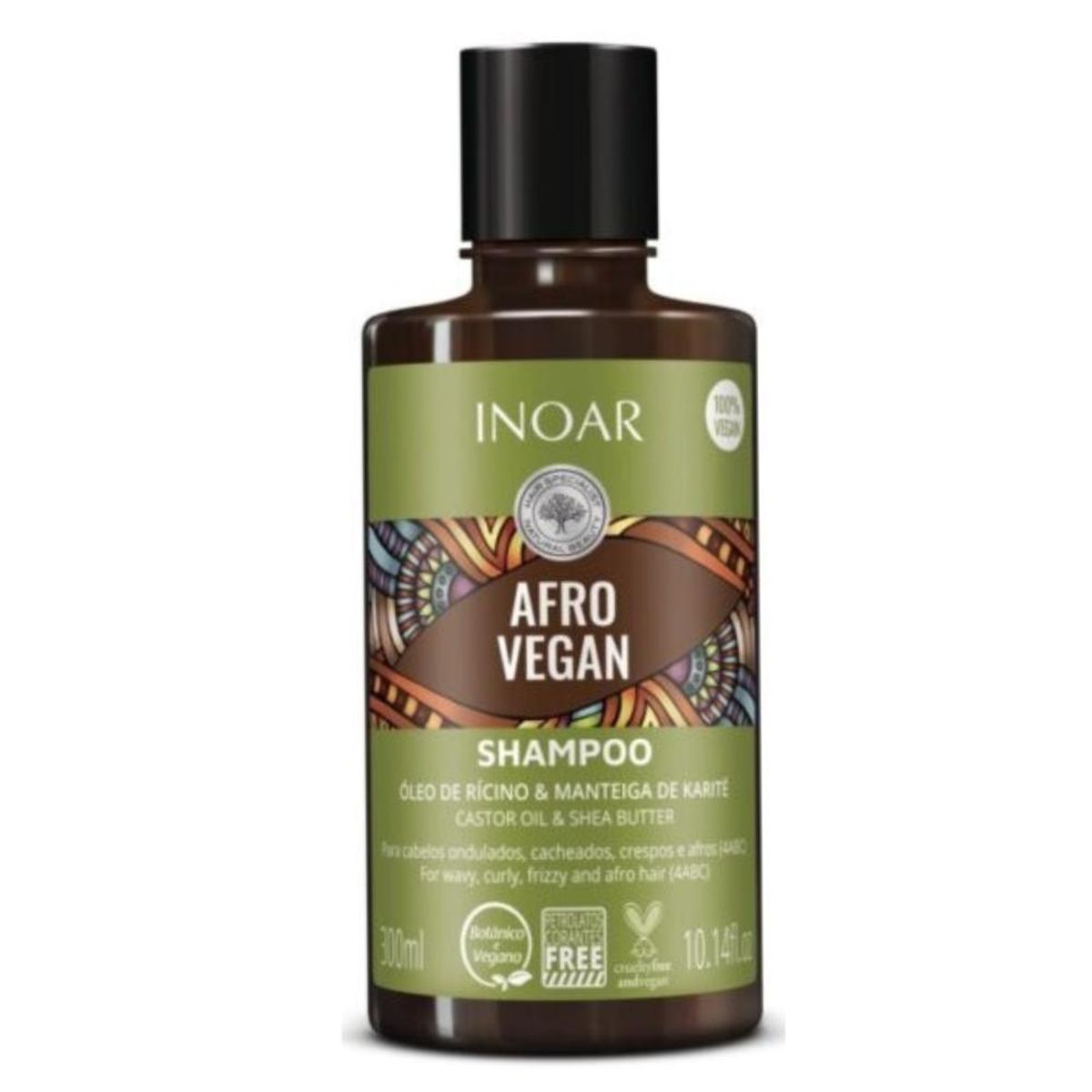 INOAR - Afro Vegan Shampoo 300 ml Inoar