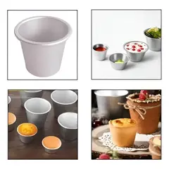 GENERICO - Moldes Para Cupcake Muffin x5