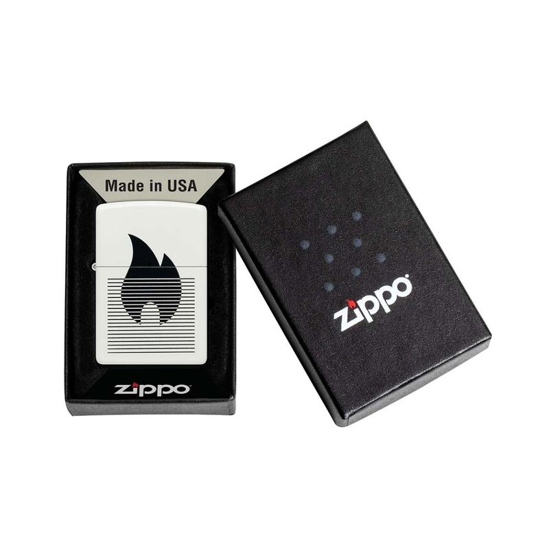 ZIPPO - Encendedor Zippo Lined Flame Design ZP46485