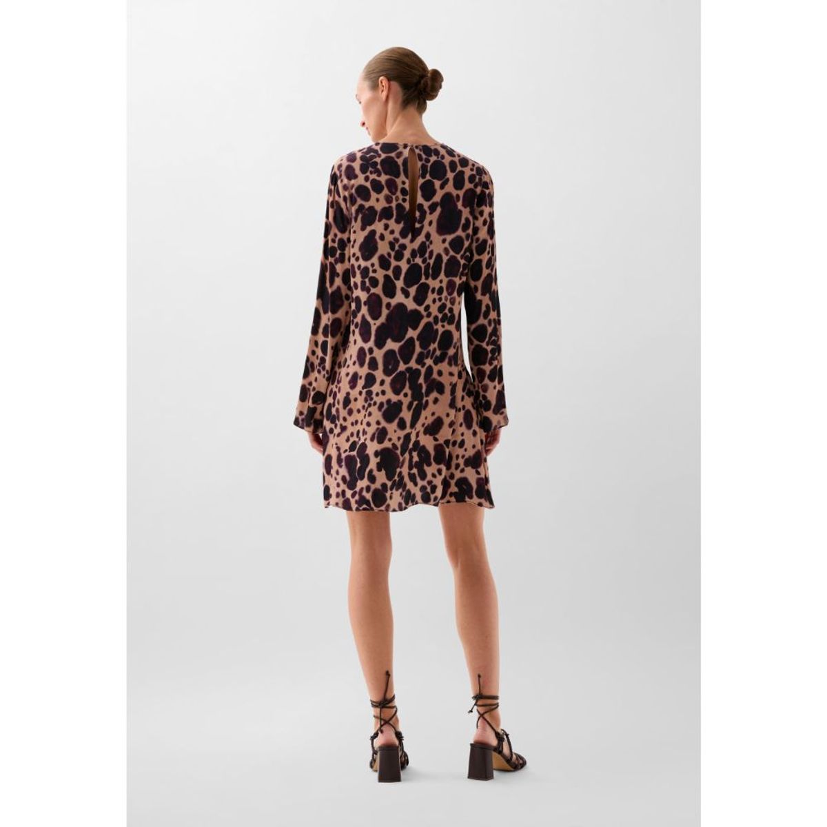 SCALPERS - VESTIDO MINI ANIMAL PRINT