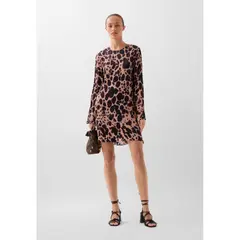 SCALPERS - VESTIDO MINI ANIMAL PRINT
