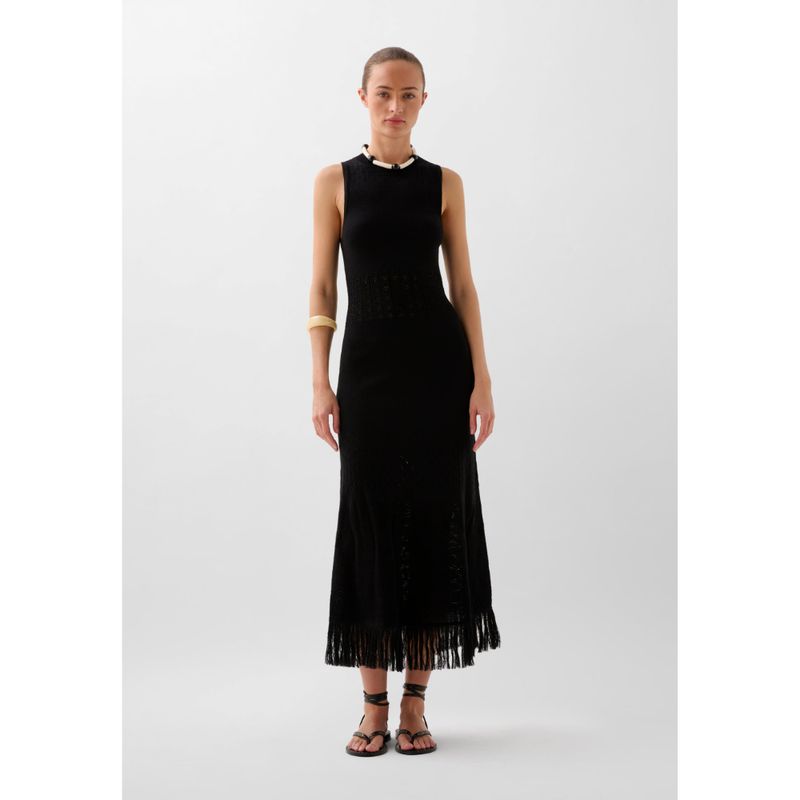 SCALPERS - VESTIDO PUNTO FLECOS