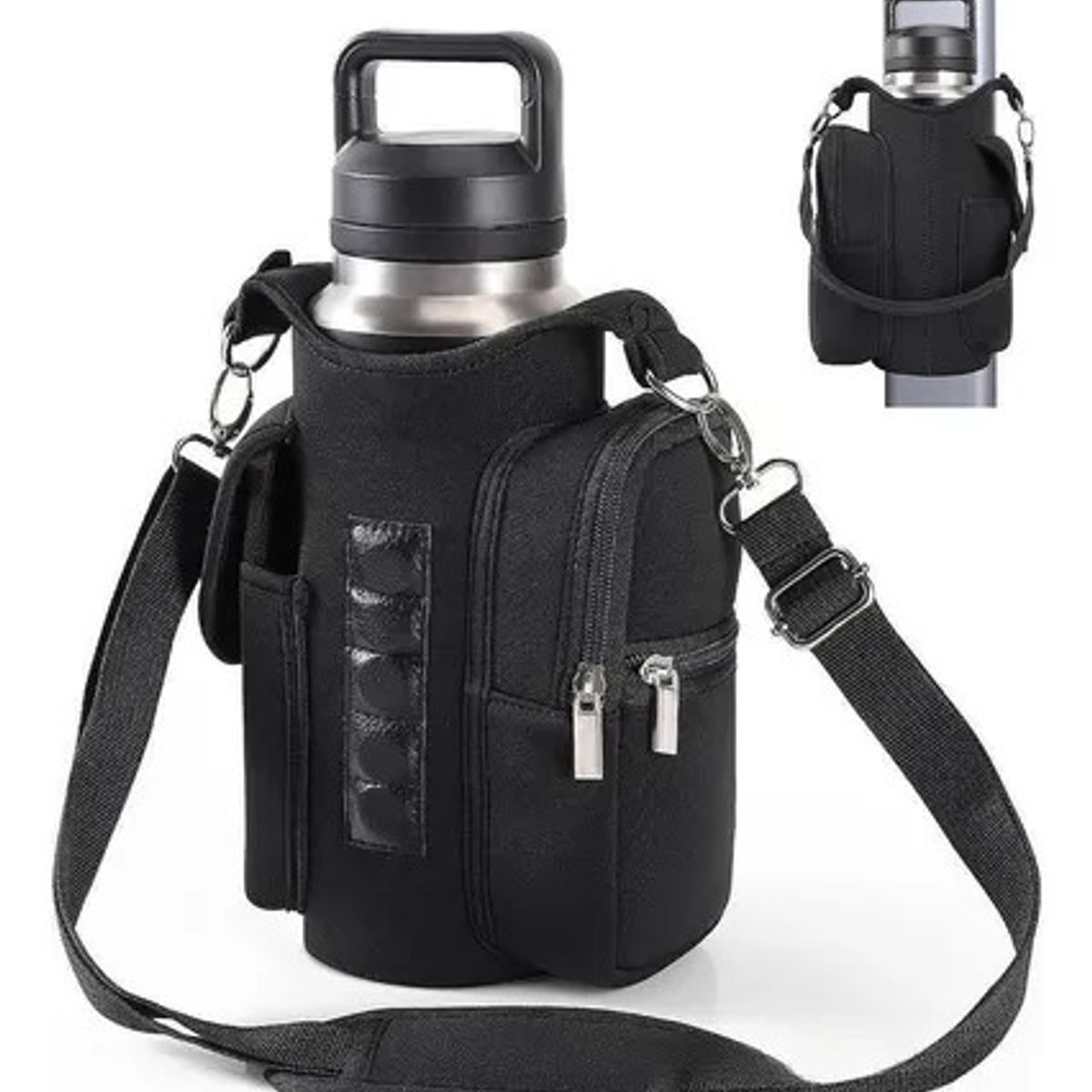 GENERICO - Bolso Gym Y Entrenamiento Portátil Magnético Gym Bag Color Negro