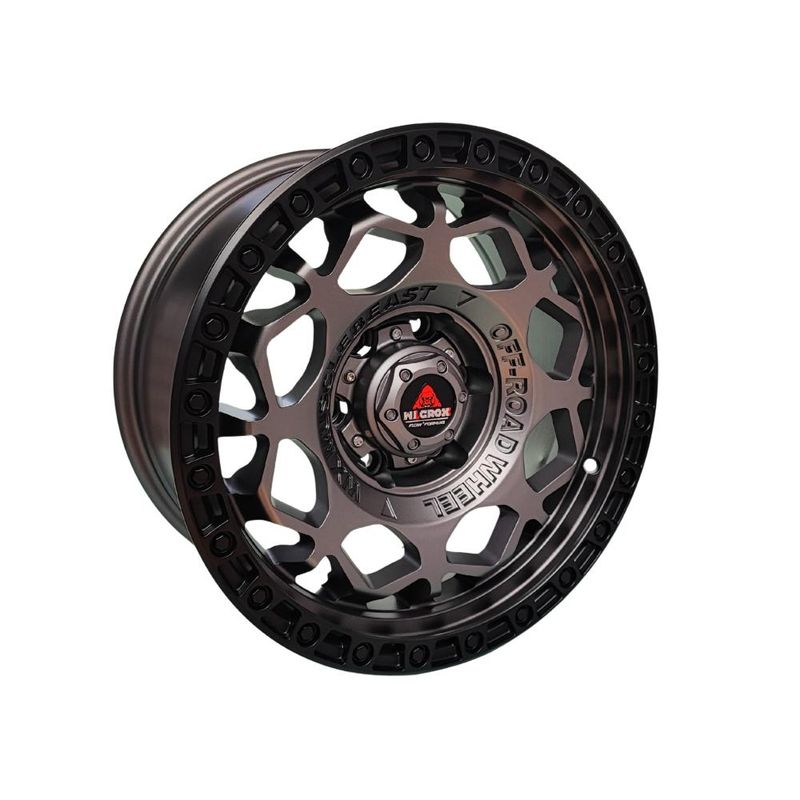 GENERICO - Juego de Llantas 17x85 6x1397 Et0 matt gun metal X171171