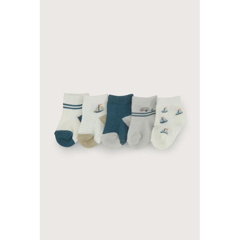 OPALINE - Pack de 5 calcetines de niño 41124