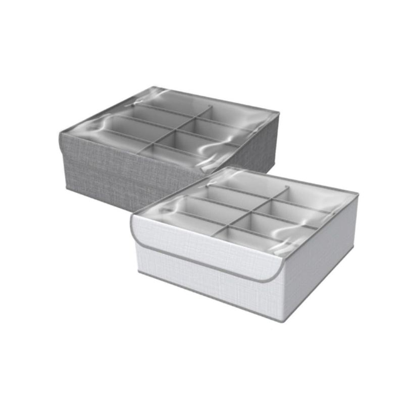 HOMEY - Pack de 4 Organizador de Closet para Ropa interior.