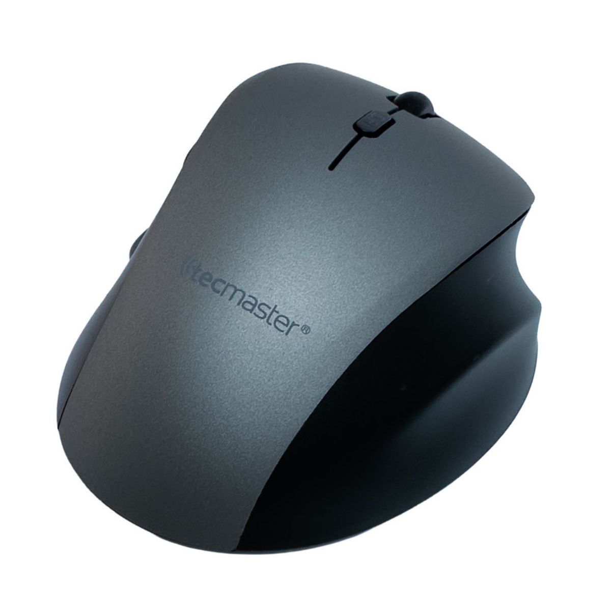 TECMASTER - Mouse Ergonómico Dual Bt + Wireless Recargable Tecmaster