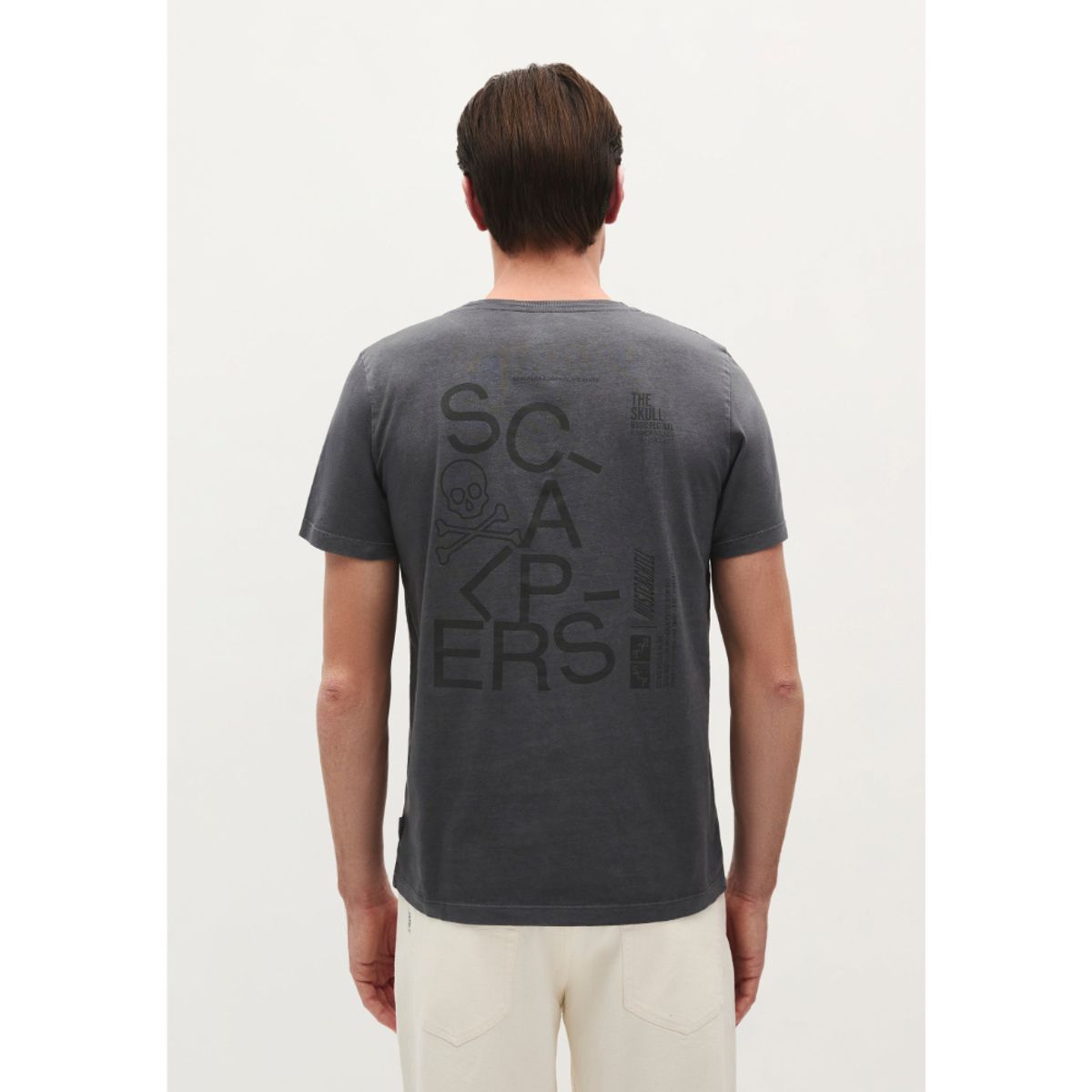 SCALPERS - POLERA LOGO CALAVERA