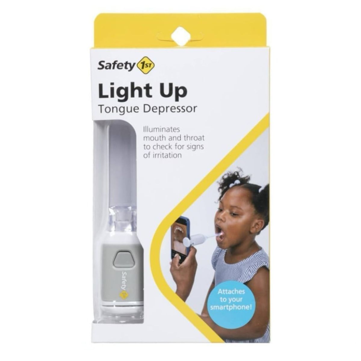 SAFETY 1ST - Depresor Lingual con Luz SAFETY 1ST Uso con y sin Smartphone