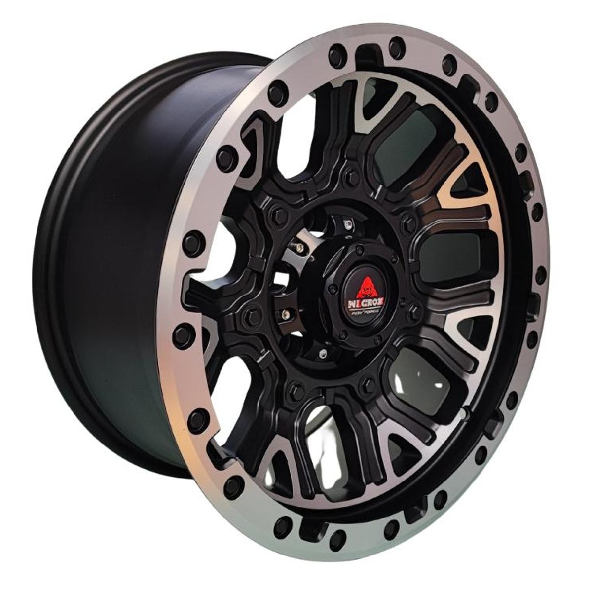 GENERICO - Juego de Llantas 17x85 6x1397 Et0 MB machine face X171028