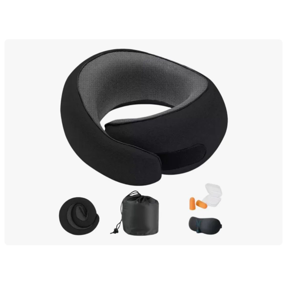 GENERICO - Almohada De Cuello Relajante Para Viaje Cojín Soporte Cómodo