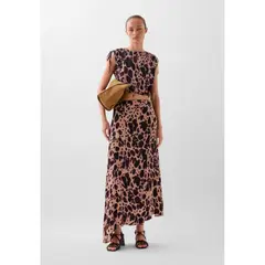 SCALPERS - FALDA MIDI ANIMAL PRINT