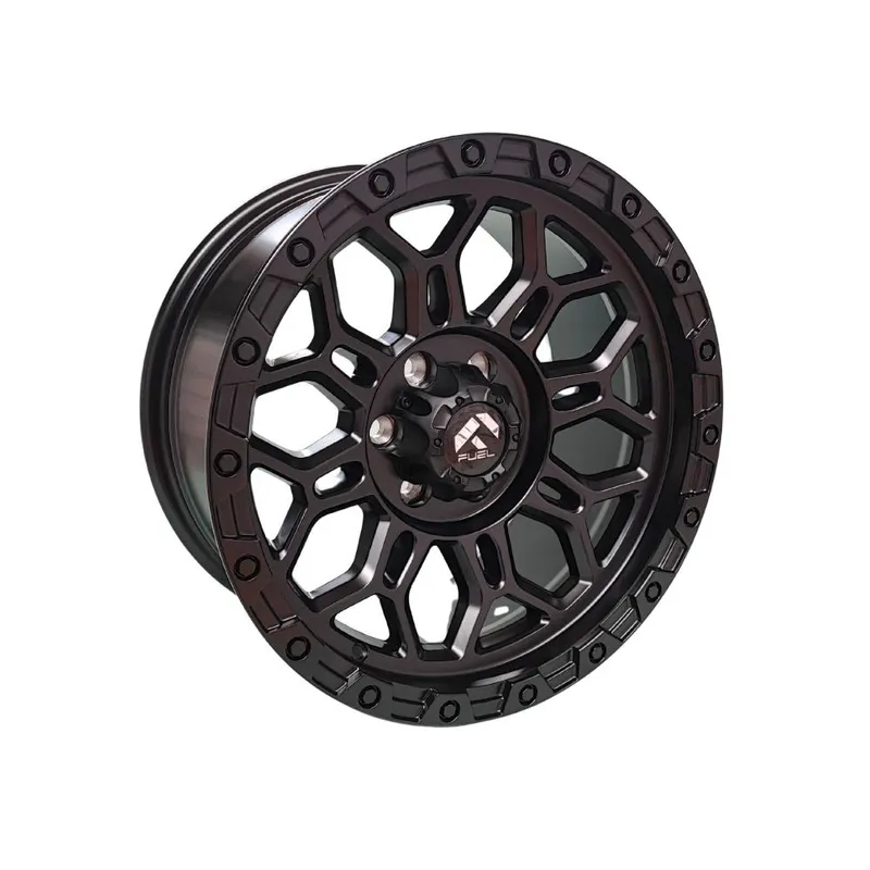 GENERICO - Juego de Llantas 17x9 6x135 Et0 matt black HX015