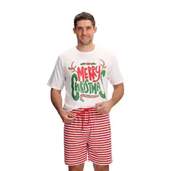 MOTA - Pijama Corto Algodón Merry Christmas
