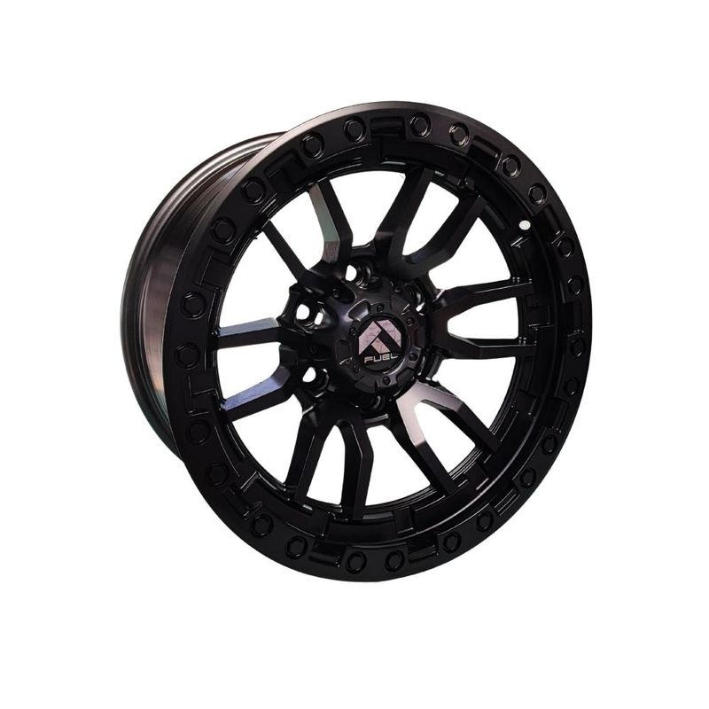 GENERICO - Juego de Llantas 17x9 6x1397 Et0 matt black DX023