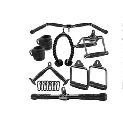 FORTOM - Set Poleas Black 9 Accesorios