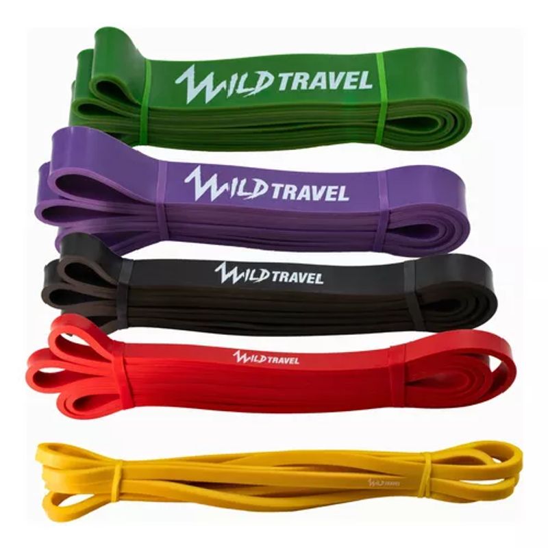 GENERICO - Kit de 5 Power Bands banda elástica de resistencia pull up gym