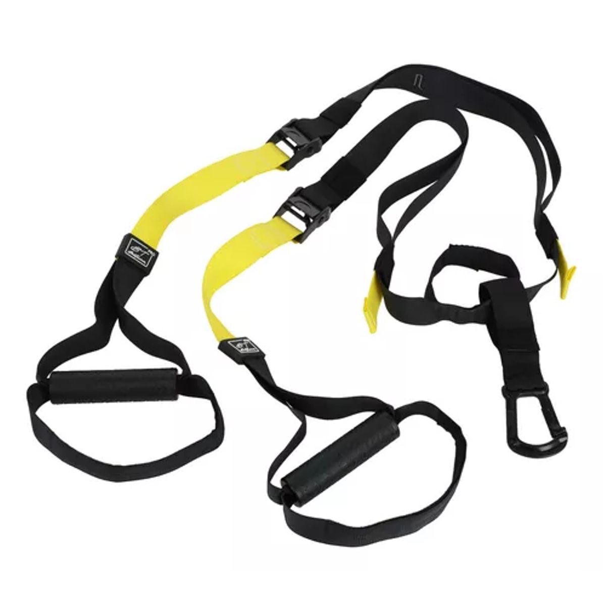 GENERICO - Set de bandas de suspensión Bodytrainer TRX Pro color negro