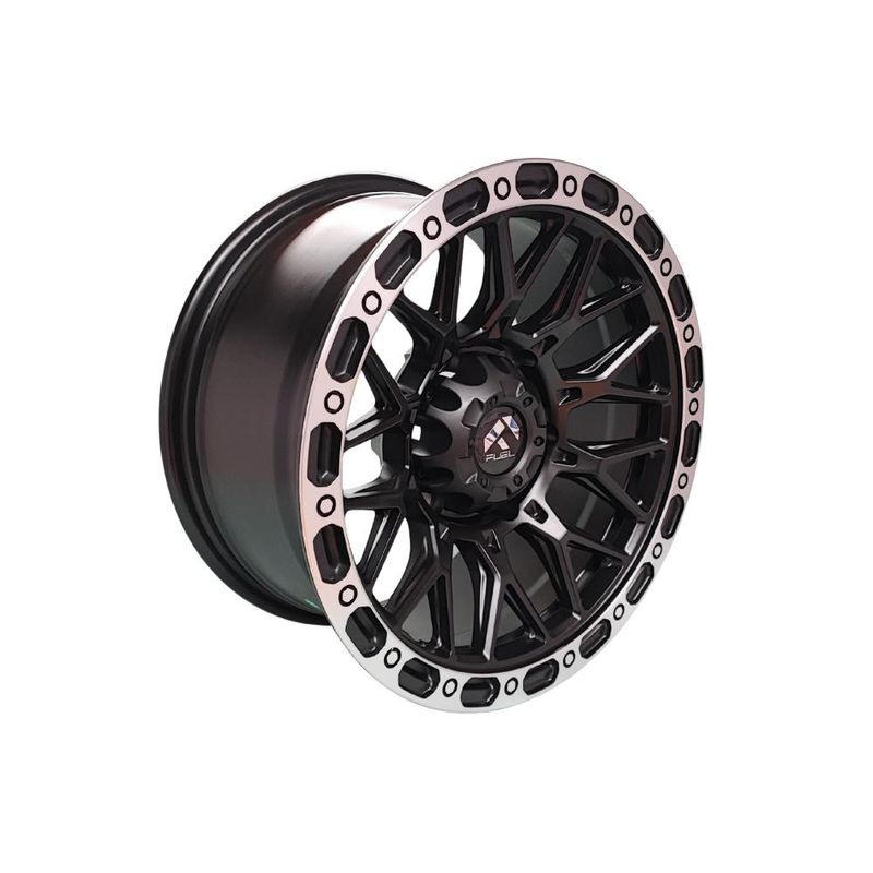 GENERICO - Juego de Llantas 17x9 6x1397 Et0 matt MB+machine lip H010