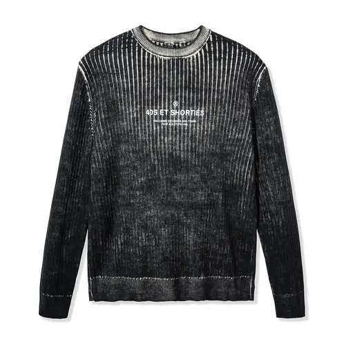 40S & SHORTIES - CHALECO FADING SWEATER BLACK