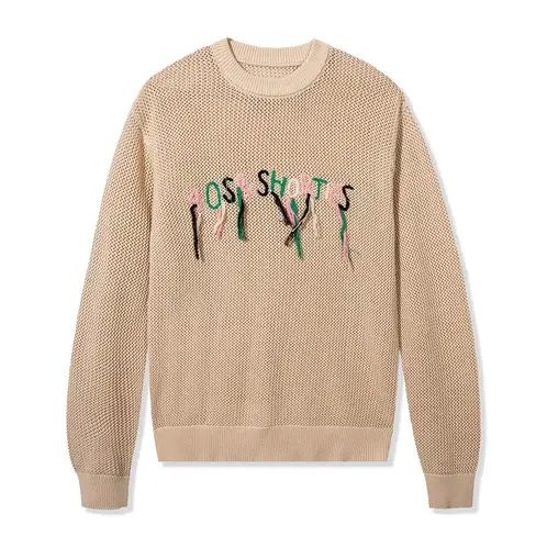 40S & SHORTIES - CHALECO SCRIBBLE LOGO SWEATER