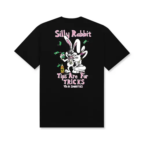 40S & SHORTIES - POLERA TRICKS TEE BLACK