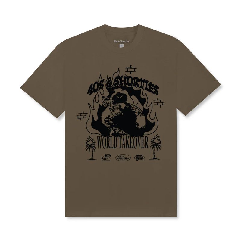 40S & SHORTIES - POLERA 40S & SHORTIES REAPER TEE PRAIRIE DUST