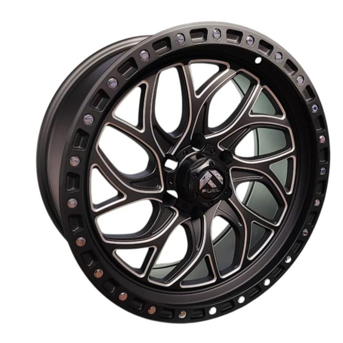 GENERICO - Juego de Llantas 20x9 6x1397 Et0 matt black+milling 1820