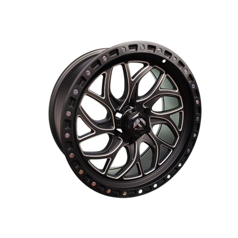 GENERICO - Juego de Llantas 20x9 6x1397 Et0 matt black+milling 1820