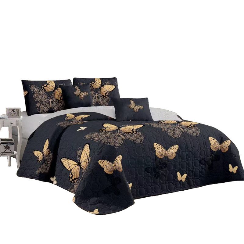 GENERICO - Cubrecama Quilt De Verano 2 Plazas + 2 Funda Medida 230x250cm