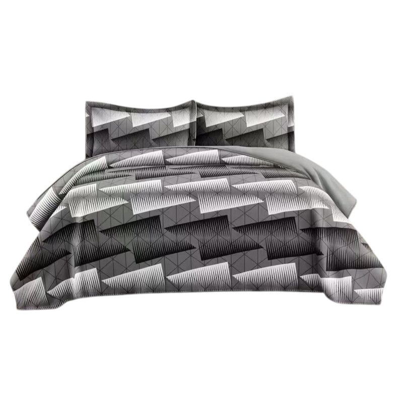 GENERICO - Cubrecama Quilt De Verano 2 Plazas + 2 Funda Medida 230x250cm