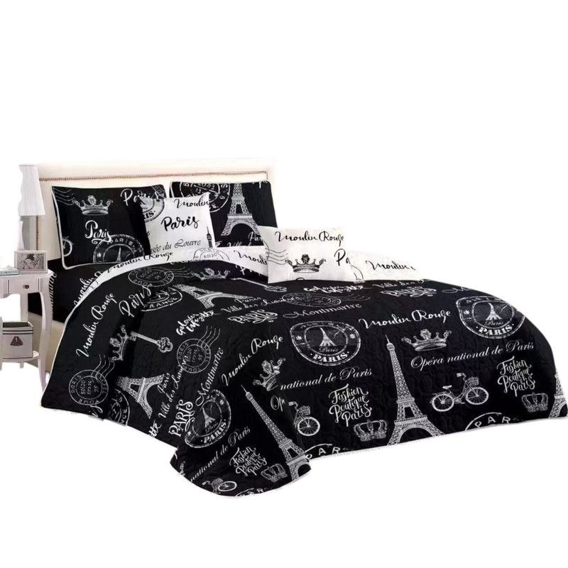 GENERICO - Cobertor De Verano 15 Plazas Quilt + 1 Funda Cubrecama 180x230cm