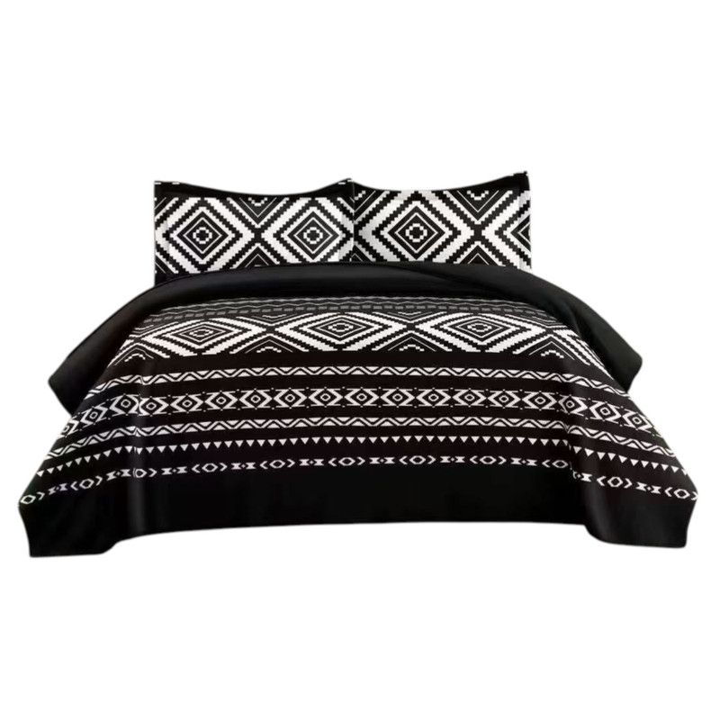 GENERICO - Cubrecama Quilt De Verano 2 Plazas + 2 Funda Medida 230x250cm