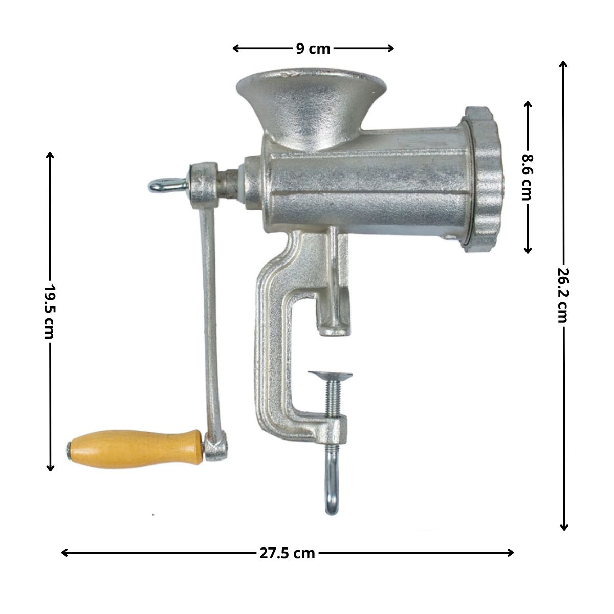 GENERICO - Molinillo de carne universal Casa Viva
