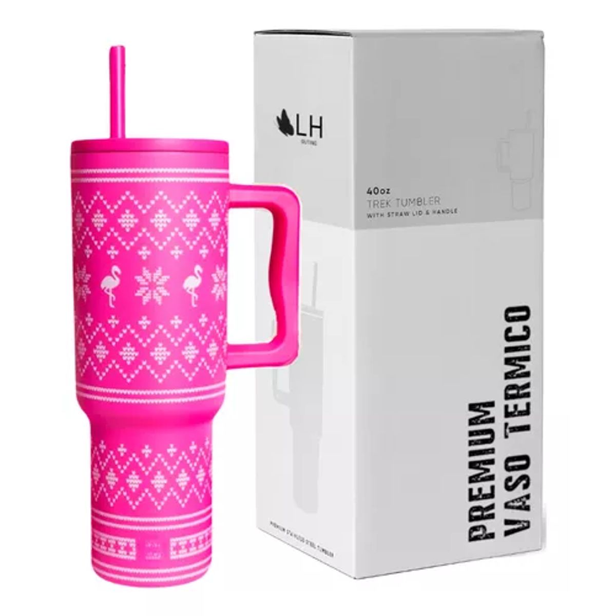 GENERICO - Vaso térmico mug 1200 lt acero inoxidable flamenco