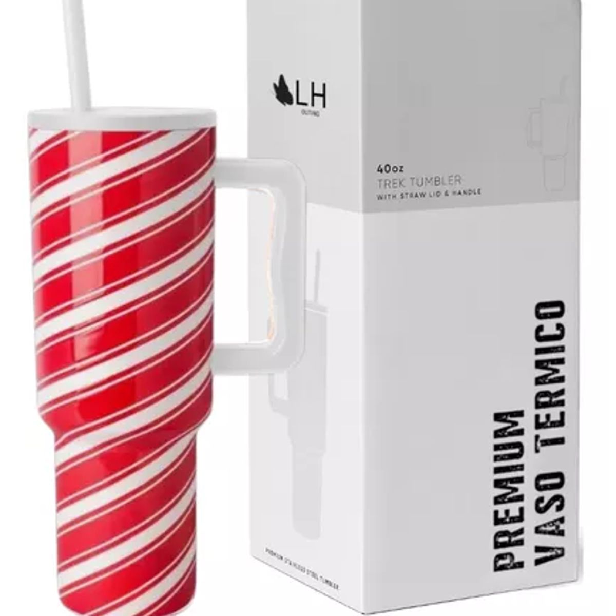 GENERICO - Vaso térmico mug 1200 lt acero inoxidable caramelo