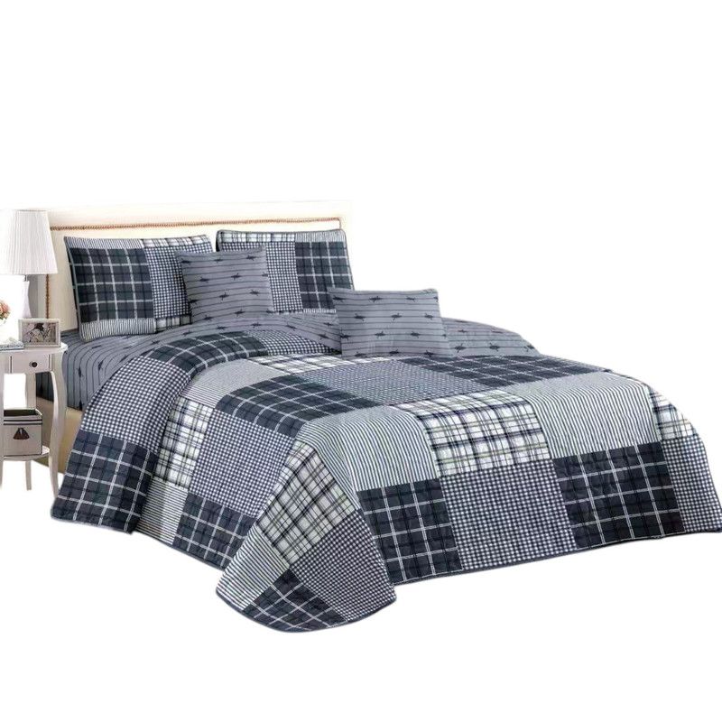 GENERICO - Cobertor De Verano 15 Plazas Quilt + 1 Funda Cubrecama 180x230cm