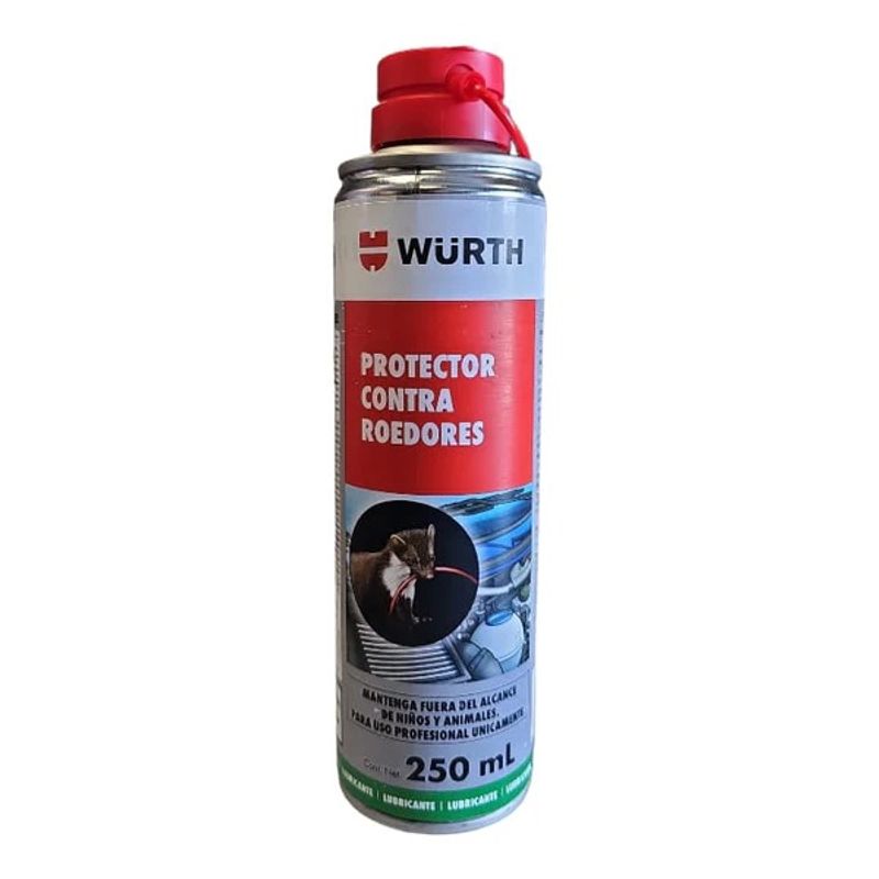 WURTH - Repelente de Roedores Vitrificador Incoloro Acabado Brilloso