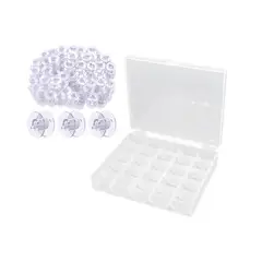 GENERICO - Caja porta bobinas + Bobinas plásticas para máquinas