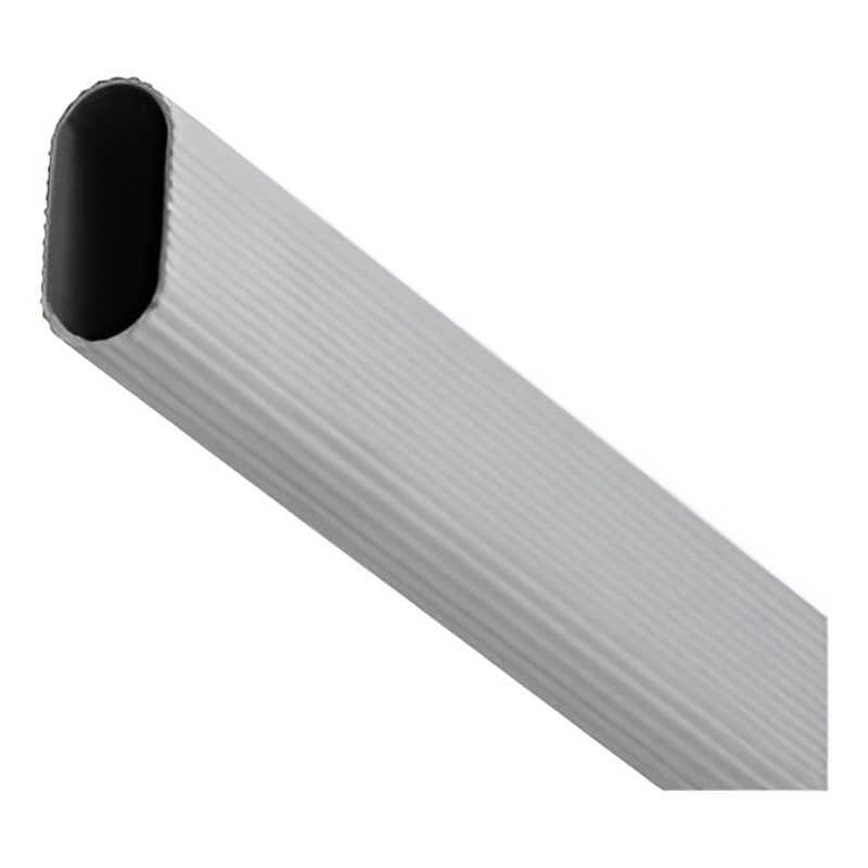 DVP - Barra Closet Ovalada 3mts Aluminio Dvp