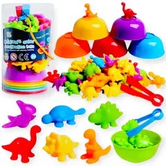 GENERICO - Juego De Clasificación Educativo Dinosaurios Jugando Aprendo