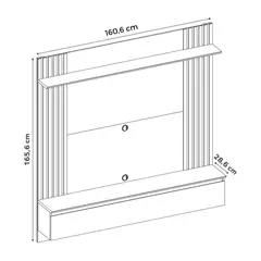 HOME MOBILI - Panel de TV Samos 65