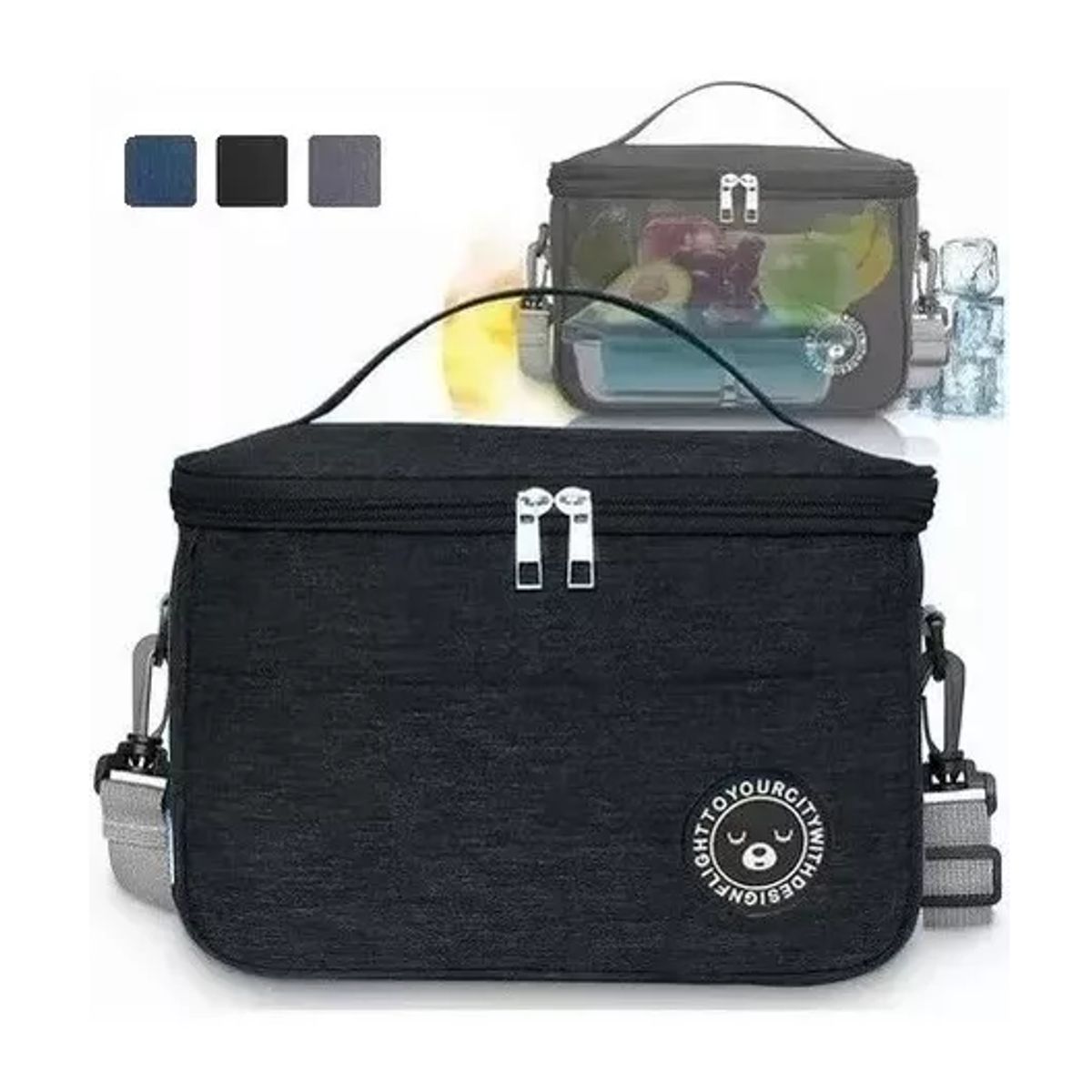 GENERICO - Lonchera térmica para alimentos frío y calor