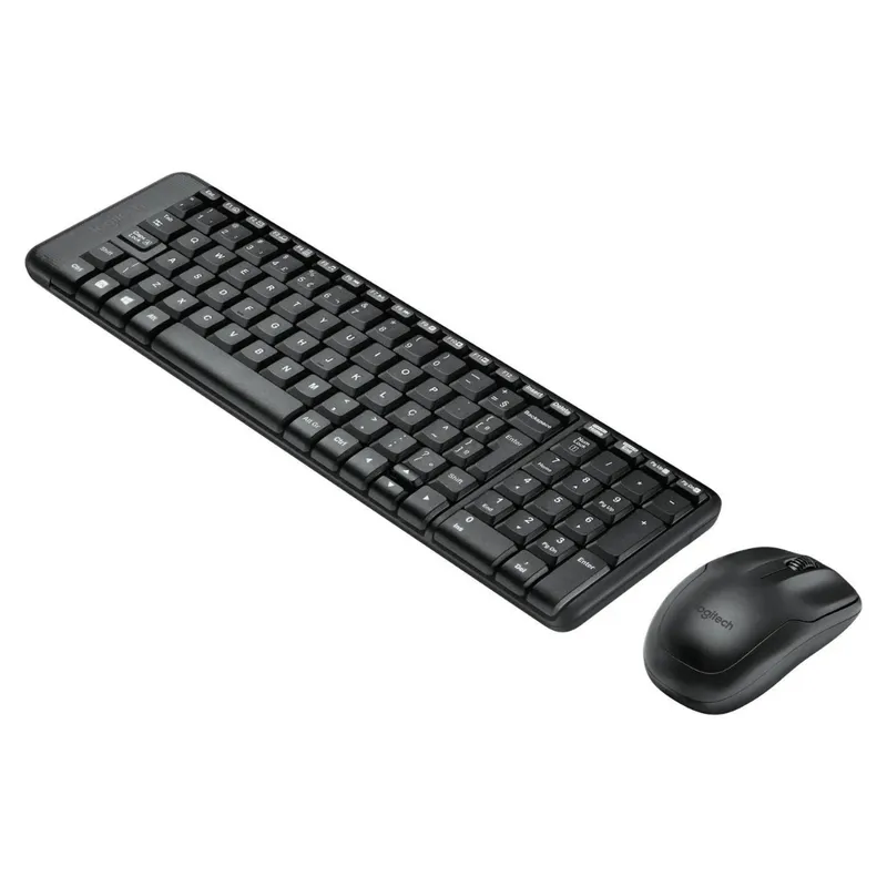 LOGITECH - TECLADO INALAMBRICO LOGITECH MK220 + MOUSE NEGRO