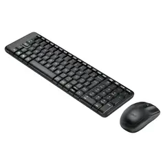 LOGITECH - TECLADO INALAMBRICO MK220 + MOUSE NEGRO