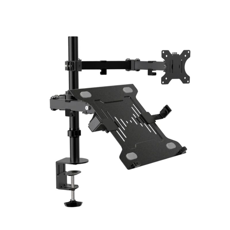 KLIPXTREME - Klip Xtreme KMM-301 Soporte para Monitor y Laptop Aluminio