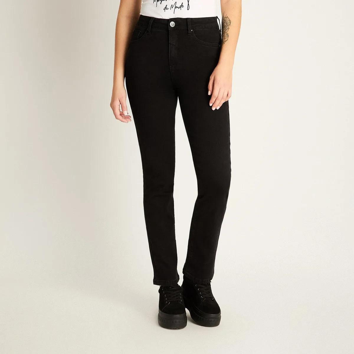 LORENZO DI PONTTI - Jeans Tiro Medio Mujer